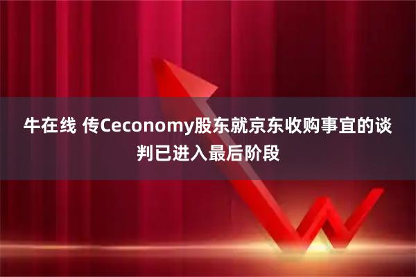 牛在线 传Ceconomy股东就京东收购事宜的谈判已进入最后阶段