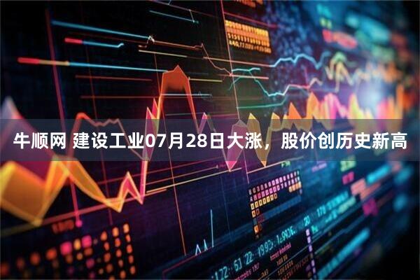 牛顺网 建设工业07月28日大涨，股价创历史新高